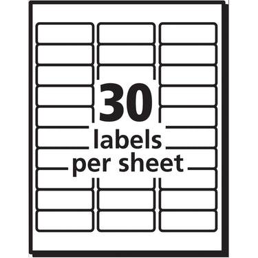 Avery Easy Peel Printable Address Labels with Sure Feed, 1